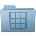 Icons Folder Blue